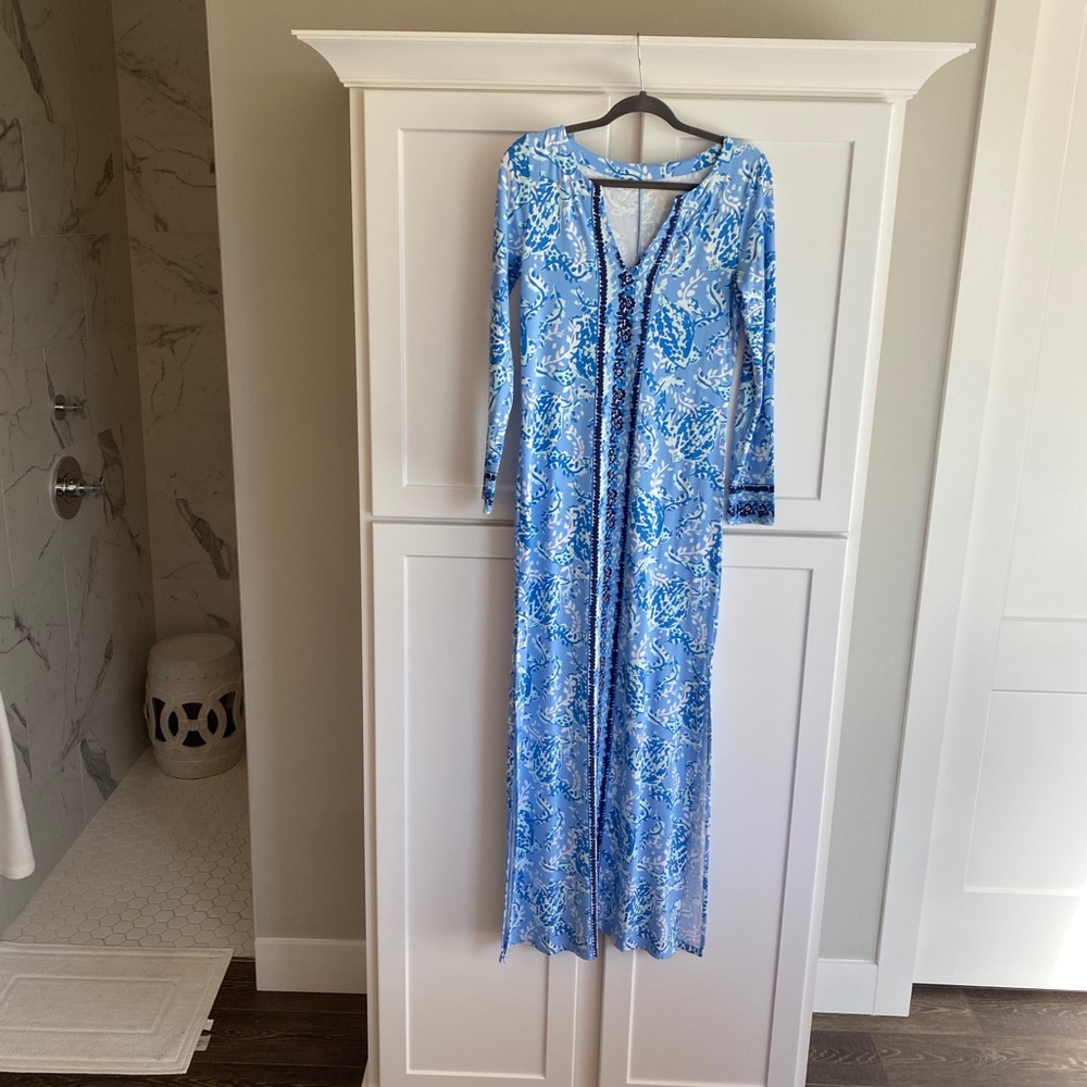 Lilly Pulitzer engineered maxi dress